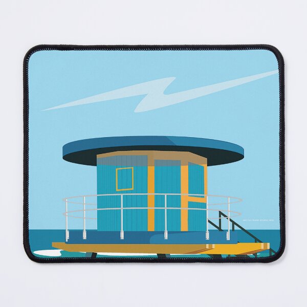 Item preview, south beach Miami travel poster vintage retro designed and sold by Arctic frame studio.
