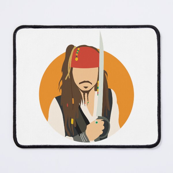 Item preview, jack sparrow pirate designed and sold by manonpradier.