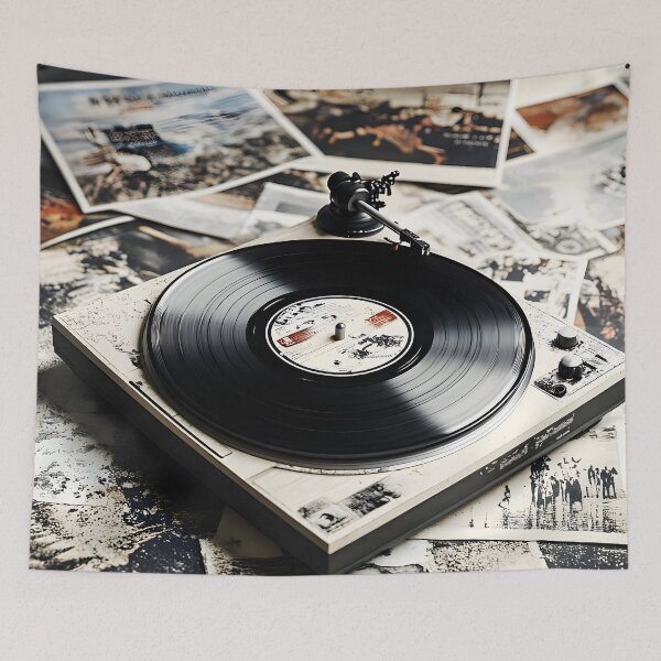 Item preview, Vintage Vibes: The Magic of Vinyl designed and sold by AI-Only Creations.