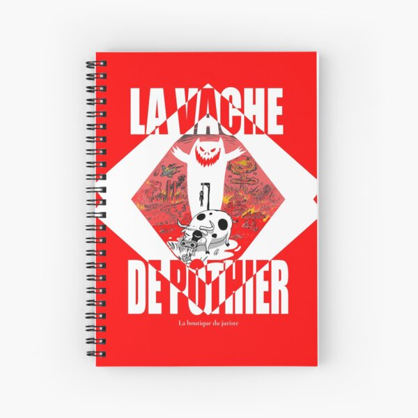 La vache de Pothier Cahier à spirale