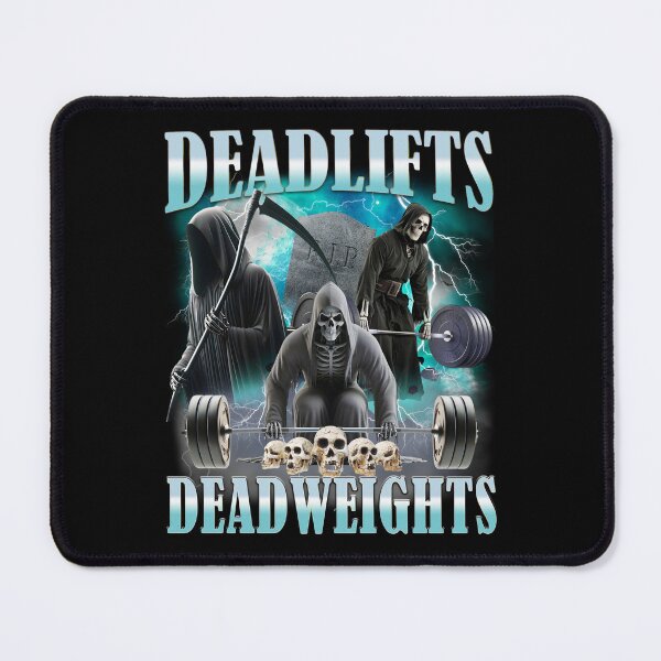 Item preview, Funny Gym Halloween Grim Reaper Meme Spooky Deadlifts designed and sold by BelkaMd.
