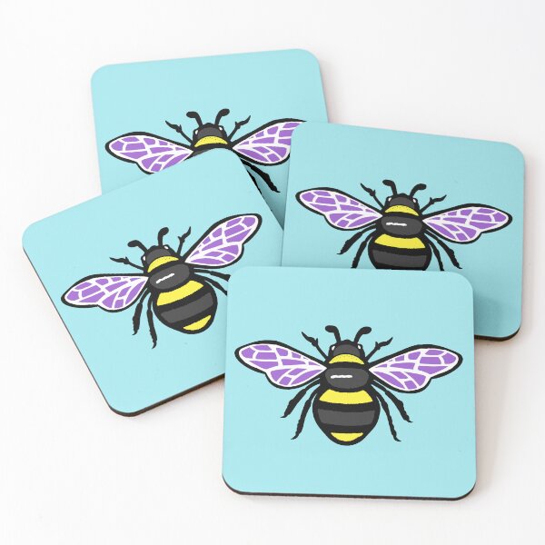 Item preview, Non binary pride flag bee  designed and sold by theniamhmachine.