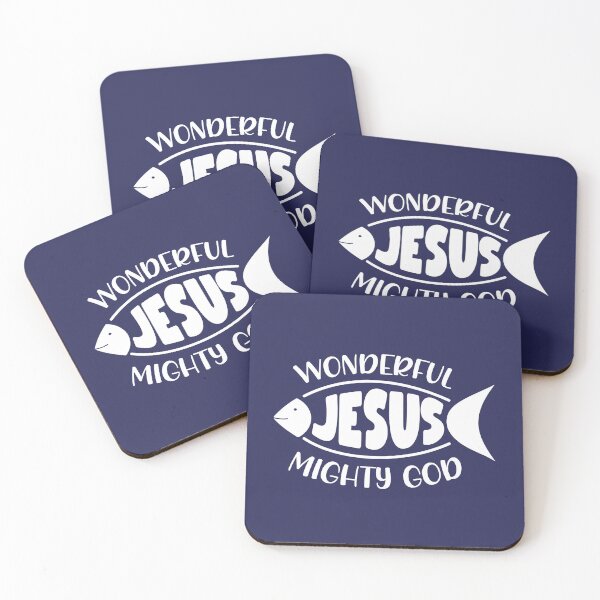 Item preview, Wonderful, Jesus, Mighty God designed and sold by simplydesignart.