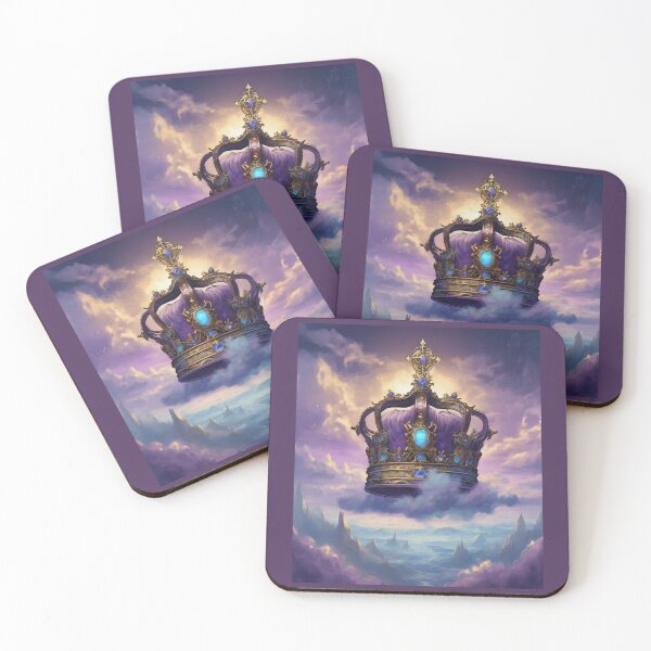 Item preview, "Majestic Crown Floating Above a Cloud" designed and sold by Artisticanvas.