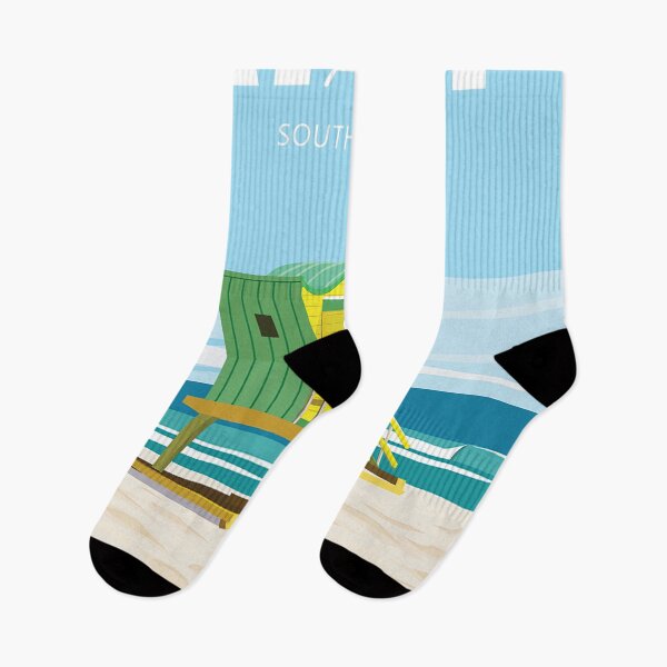 Item preview, vintage retro  Miami travel poster south beach designed and sold by Arctic frame studio.