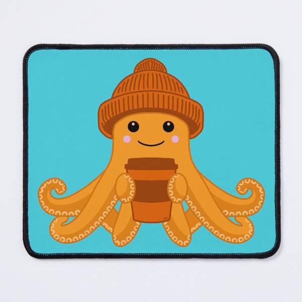 Item preview, Pumpkin Spiced Octopus designed and sold by GeoCreate.