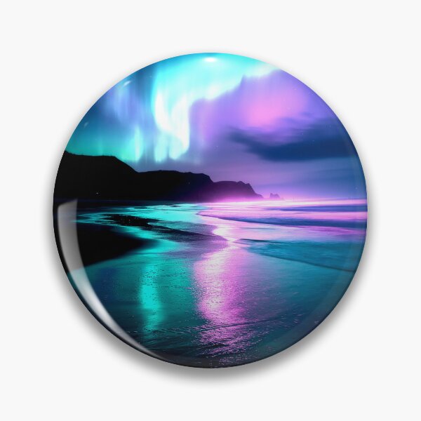 Item preview, Aurora Borealis Beach designed and sold by Exodoi.