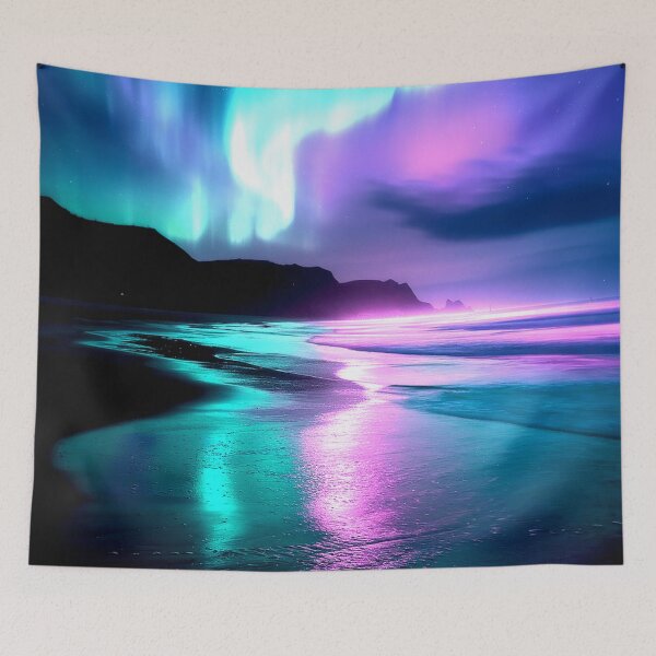Item preview, Aurora Borealis Beach designed and sold by Exodoi.