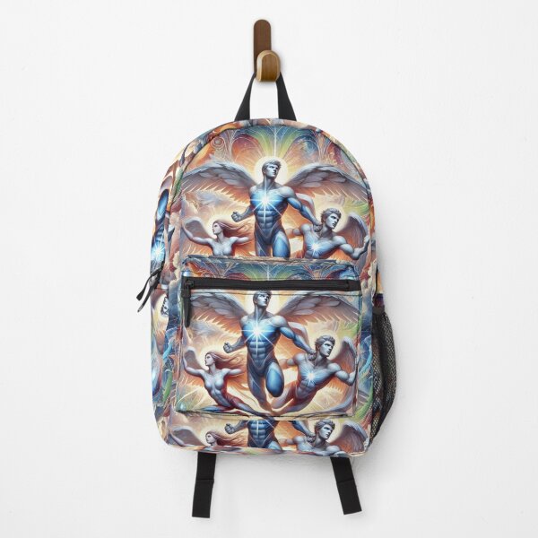 Item preview, Divine Superhero Angels: A Modern Fresco Masterpiece designed and sold by Meta2Physical.