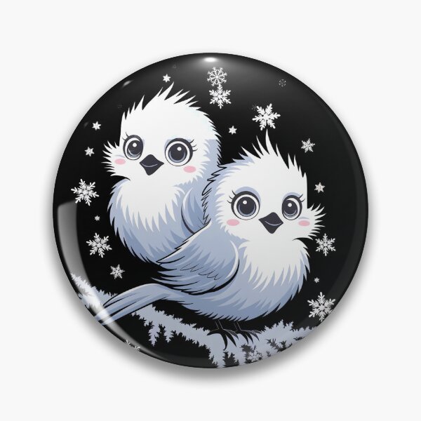 Item preview, Shima enaga Long-tailed Tit Phone Cases, Japanese Hokkaido Bird Lover Gift, Fairy Cute Bird Charging Case, iPhone/Samsung Bird Cases designed and sold by ynsben.