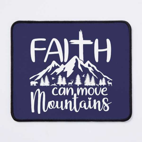 Item preview, Faith Can Move Mountains designed and sold by simplydesignart.
