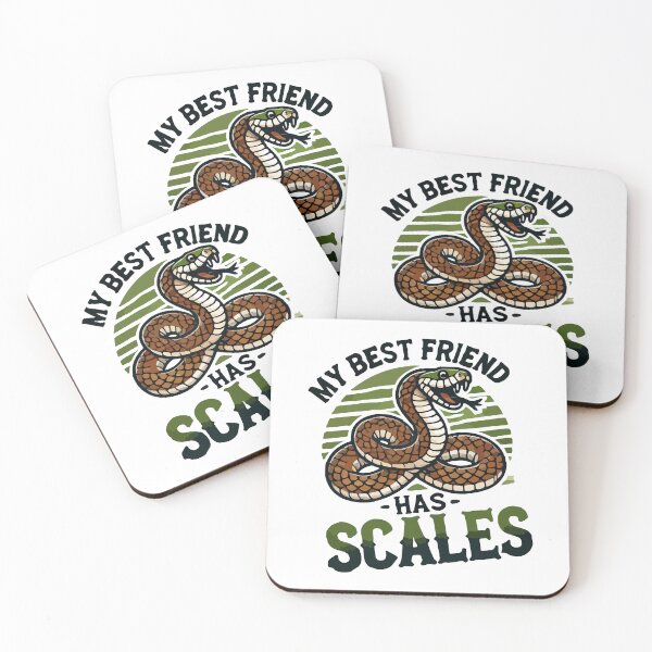 Item preview, My best friend has scales Snake Lover designed and sold by HandicraftArt.