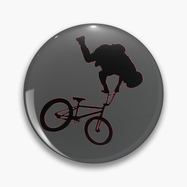 Item preview, Freestyle BMX Rider Silhouette Stunt designed and sold by 4rpixs.