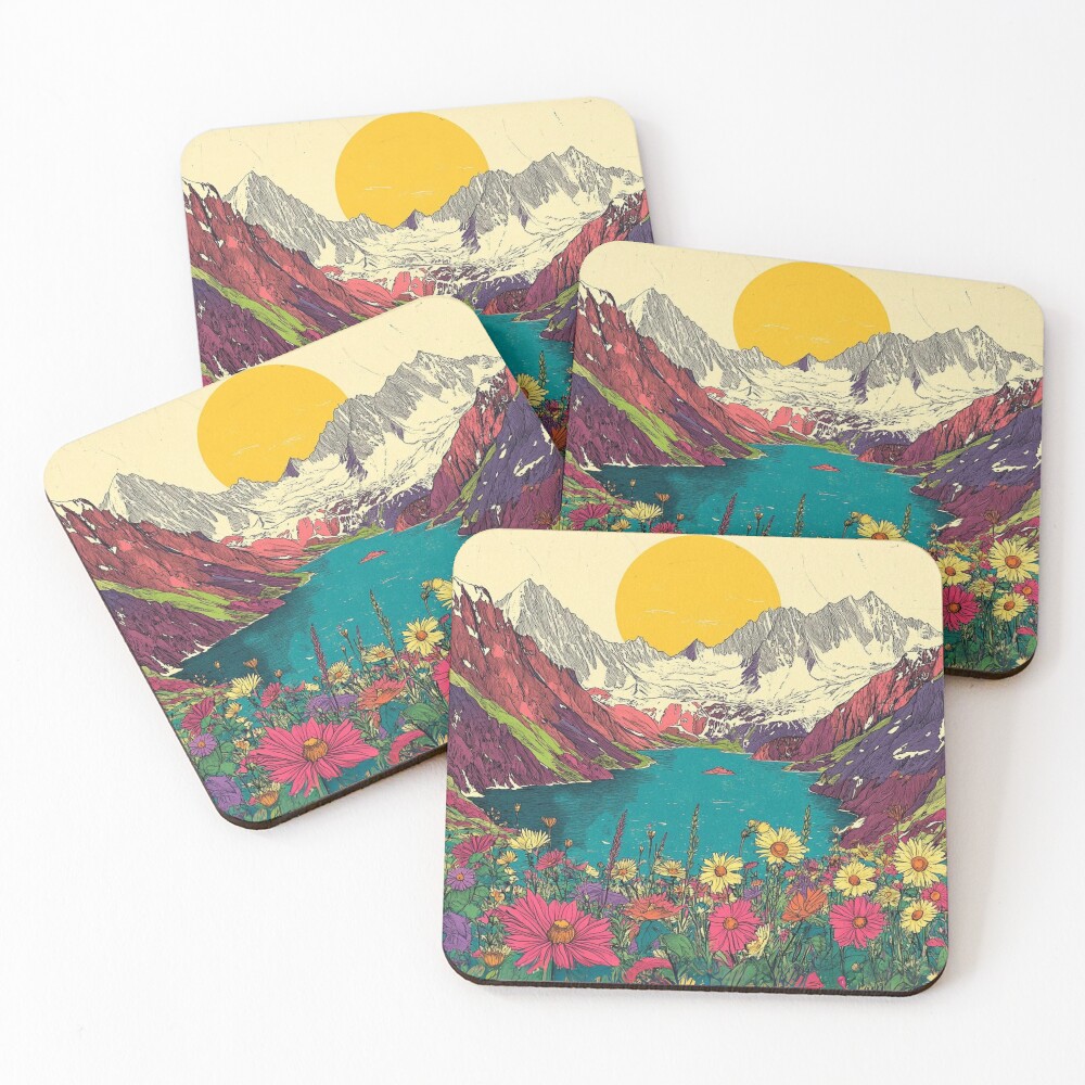 Item preview, Coasters (Set of 4) designed and sold by BzzLab.