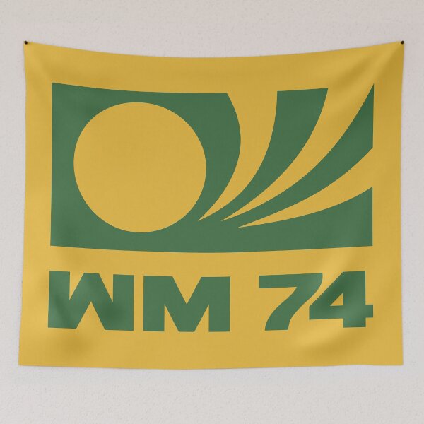 Item preview, West Germany 1974 World Cup Green Print designed and sold by Indestructibbo.