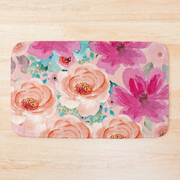 Item preview, “Digital printing of flowers in pink and violet tones, ideal for giving life to any environment” designed and sold by FunPrintCraft.