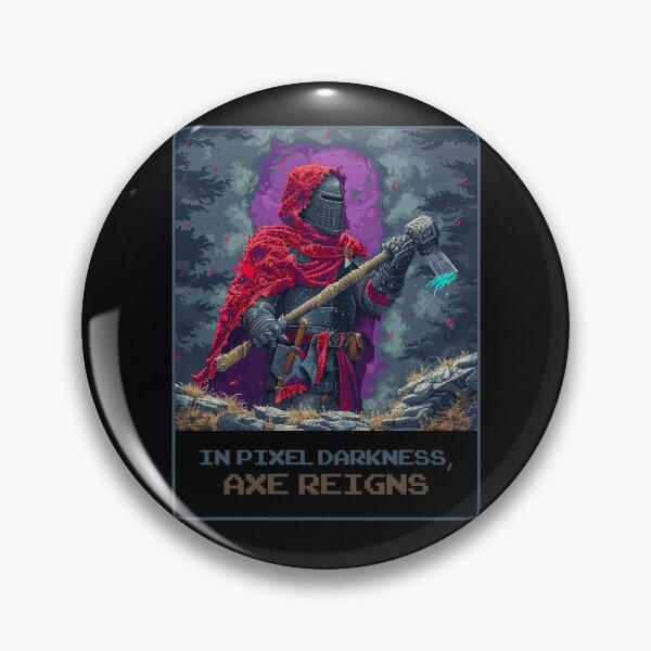 Artikelvorschau, In Pixel Darkness, Axe Reigns entworfen und verkauft von MagicAxe.