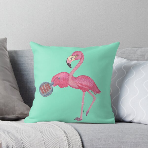 Item preview, FLAMINGO FRYING SAUSAGES designed and sold by BeritValk.