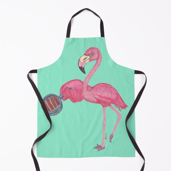 Item preview, FLAMINGO FRYING SAUSAGES designed and sold by BeritValk.