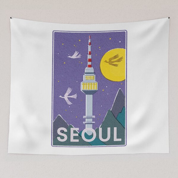 Item preview, Seoul Namsan Tower designed and sold by YourChingu.