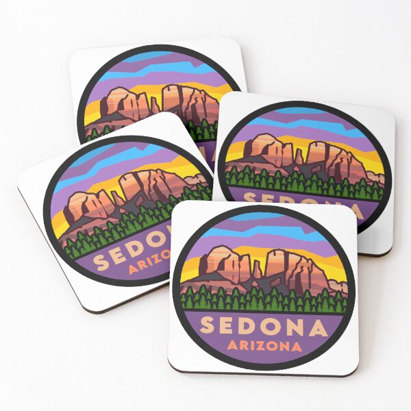 Item preview, Sedona Arizona Sunset Mountain Scene designed and sold by VanyaKar.