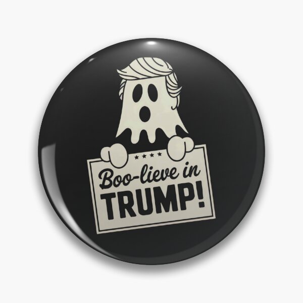 Item preview, Boo-lieve (Believe) In Trump Vote, Donald Trump Ghost Funny Halloween designed and sold by Anniko Art Studio.