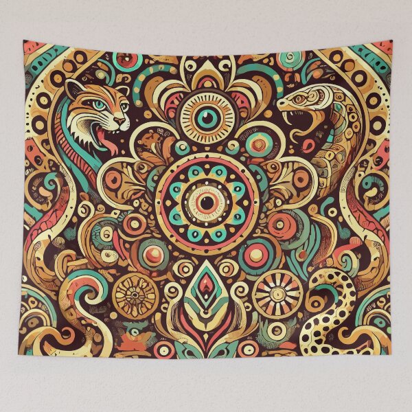 Item preview, Trippy jungle visions designed and sold by MezkalArts.
