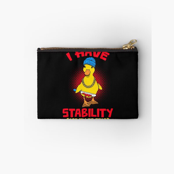 Item preview, Funny Novelty I Have Stability Ability To Stab Ducks Yellow designed and sold by BBBLClo.