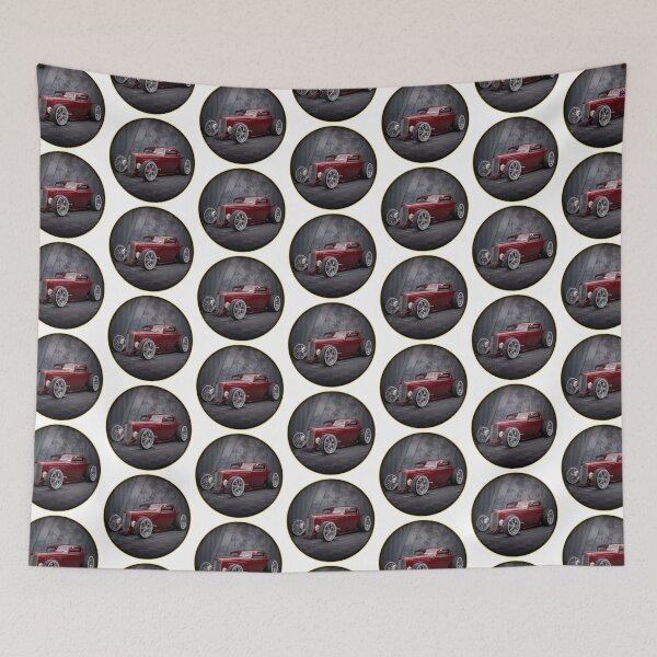 Item preview, Sleek Hot Rod Car Illustration designed and sold by Wilcox PhotoArt.