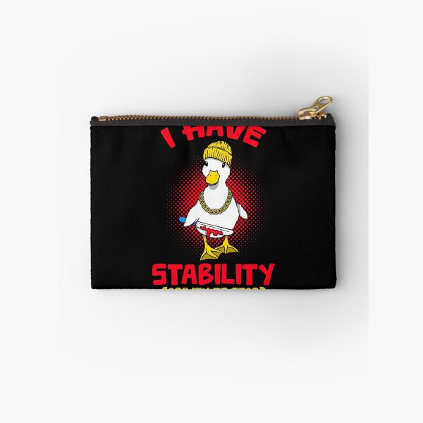 Item preview, Funny Novelty I Have Stability Ability To Stab Ducks White designed and sold by BBBLClo.