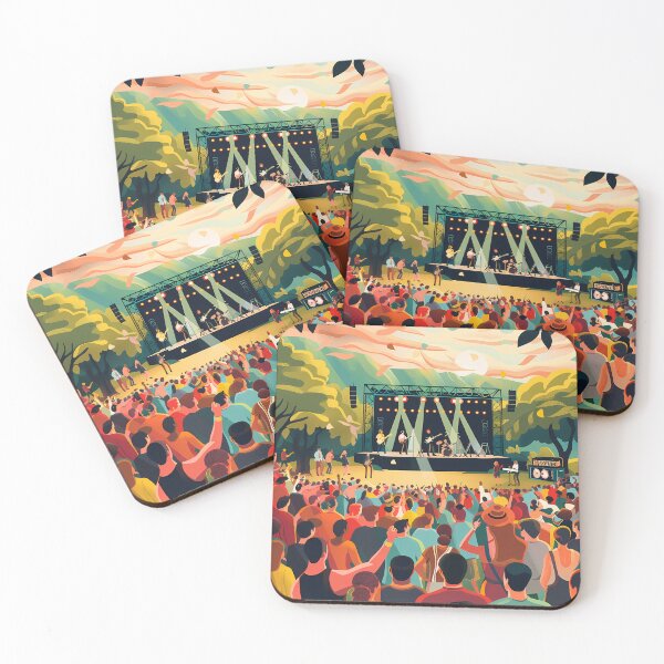 Item preview, Music Madness: The World of Festivals designed and sold by MidArtForge.