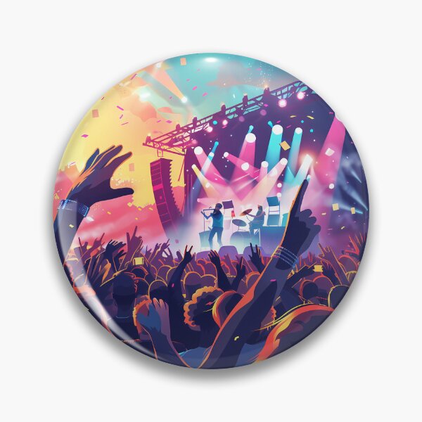 Item preview, Music Madness: The World of Festivals designed and sold by MidArtForge.