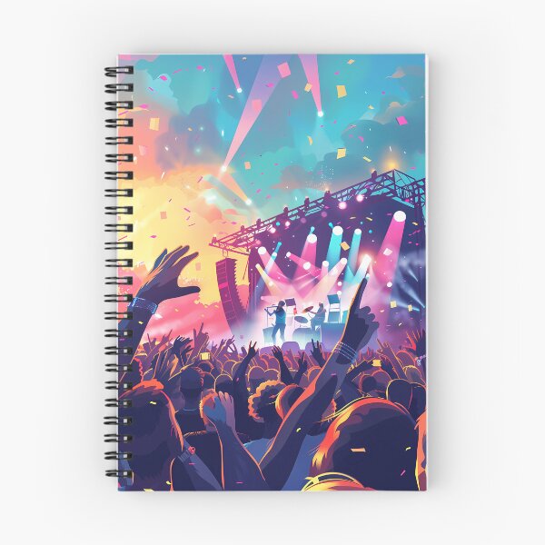 Item preview, Music Madness: The World of Festivals designed and sold by MidArtForge.