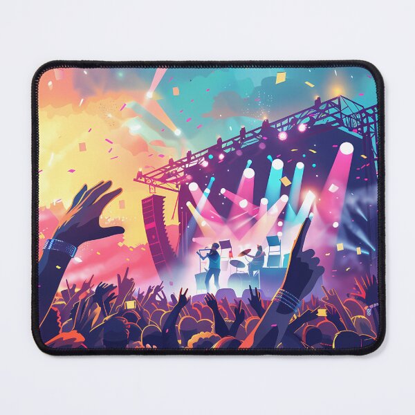 Item preview, Music Madness: The World of Festivals designed and sold by MidArtForge.