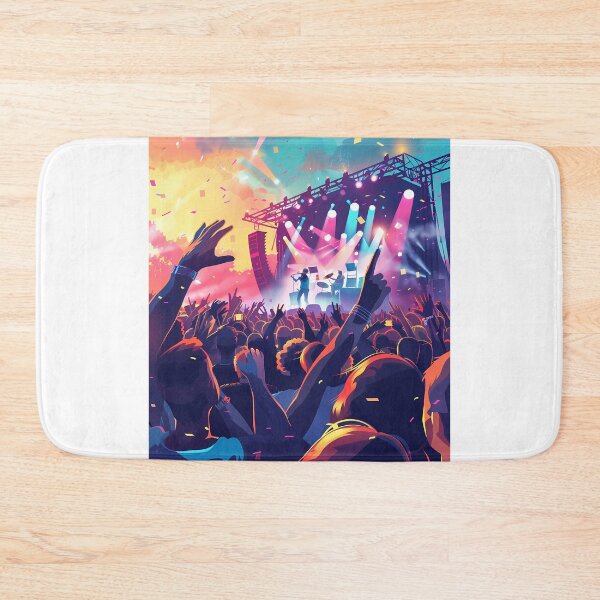 Item preview, Music Madness: The World of Festivals designed and sold by MidArtForge.