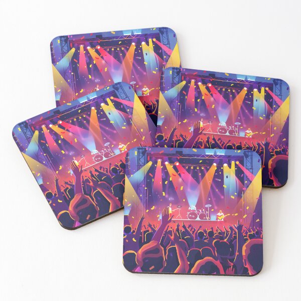 Item preview, Music Madness: The World of Festivals designed and sold by MidArtForge.