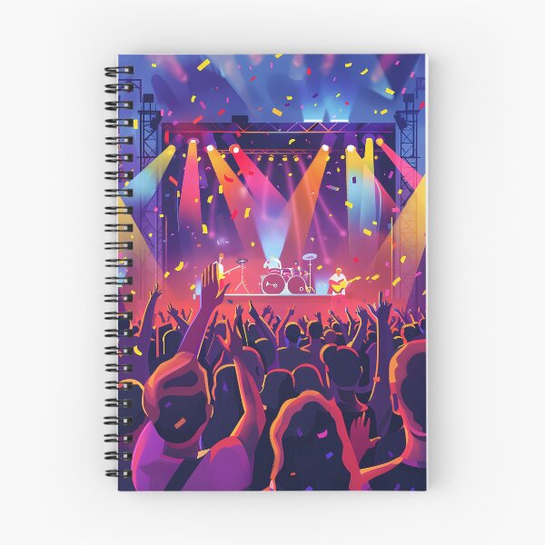 Item preview, Music Madness: The World of Festivals designed and sold by MidArtForge.