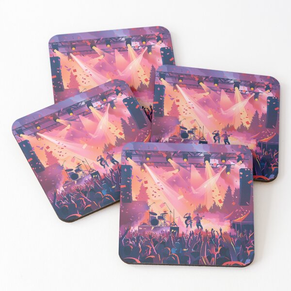 Item preview, Music Madness: The World of Festivals designed and sold by MidArtForge.