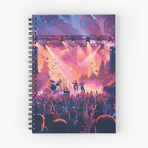 Item preview, Music Madness: The World of Festivals designed and sold by MidArtForge.