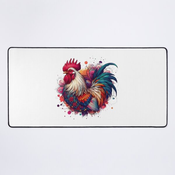 Item preview, A beautiful colorful chicken designed and sold by Marcoshop10.