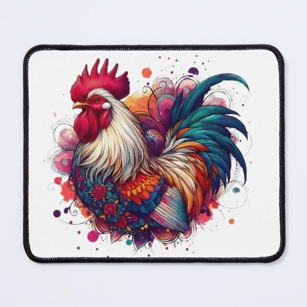 Item preview, A beautiful colorful chicken designed and sold by Marcoshop10.