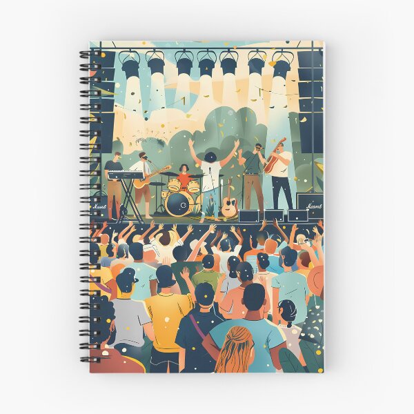Item preview, Music Madness: The World of Festivals designed and sold by MidArtForge.