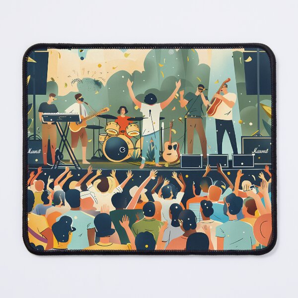 Item preview, Music Madness: The World of Festivals designed and sold by MidArtForge.