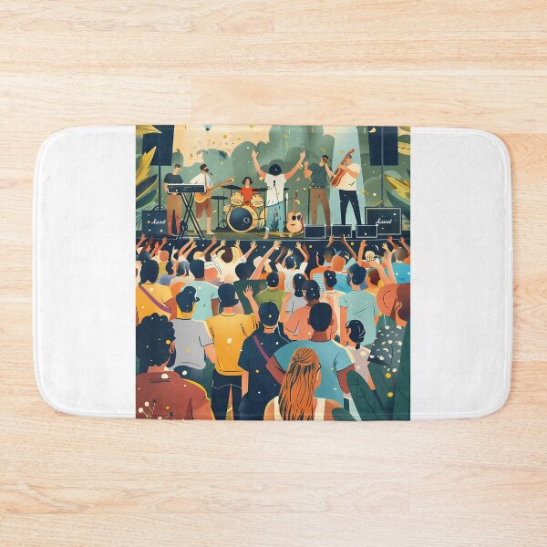 Item preview, Music Madness: The World of Festivals designed and sold by MidArtForge.