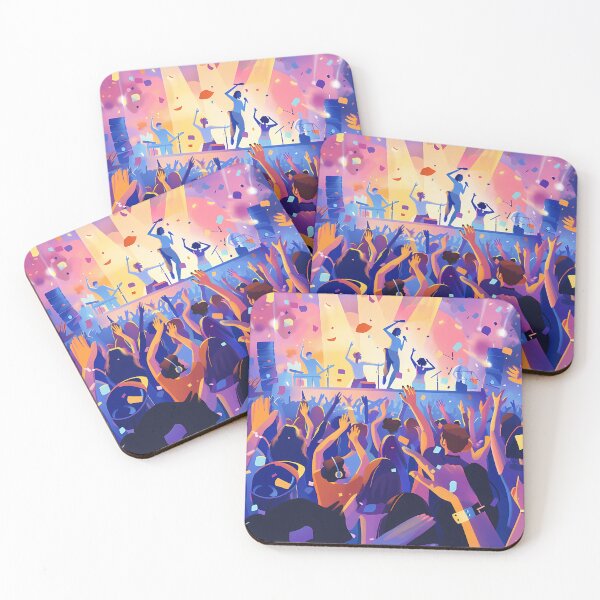 Item preview, Music Madness: The World of Festivals designed and sold by MidArtForge.
