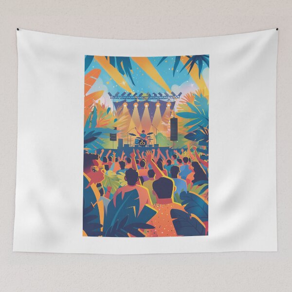 Item preview, Music Madness: The World of Festivals designed and sold by MidArtForge.