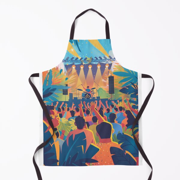 Item preview, Music Madness: The World of Festivals designed and sold by MidArtForge.