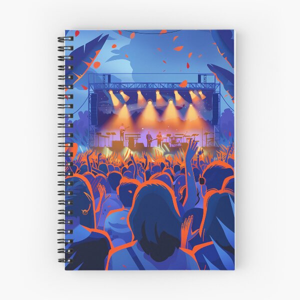Item preview, Music Madness: The World of Festivals designed and sold by MidArtForge.