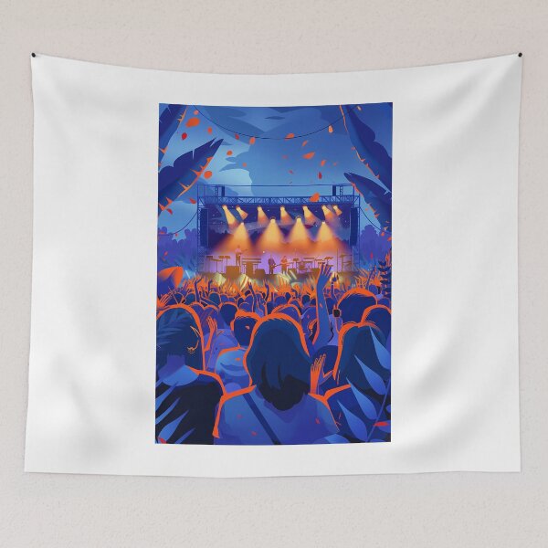 Item preview, Music Madness: The World of Festivals designed and sold by MidArtForge.