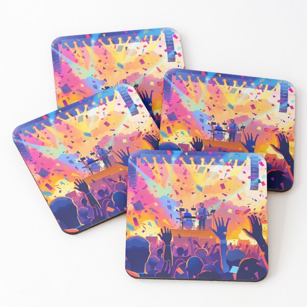Item preview, Music Madness: The World of Festivals designed and sold by MidArtForge.